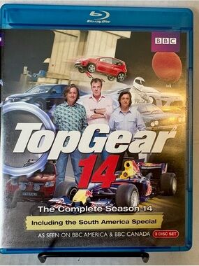 Top Gear: The Complete Season 14 [Blu-ray] 3 Disc Set BBC Network